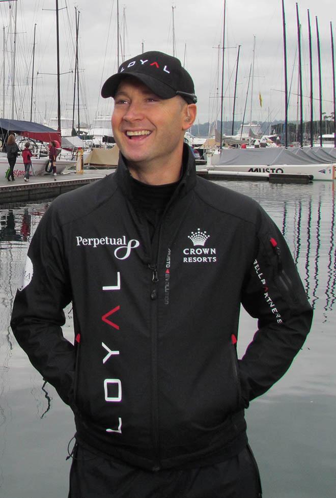Michael Clarke was looking a little nervous this morning ahead of his maiden ocean race. © CYCA Staff .